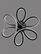 Потолочная светодиодная люстра LED 87-8026/6 BK 134W 87-8026/6 BK 134W фото 1