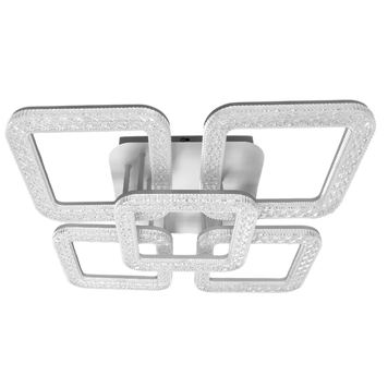 Стельова світодіодна люстра LED JLY-6007/4+1 A WH 148W JLY-6007/4+1 A WH 148W фото