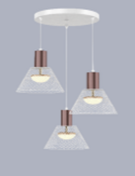 Підвіс GRS A310 WH 21W 196*130mm 3color  GRS A310 WH 21W 196*130mm 3color  фото