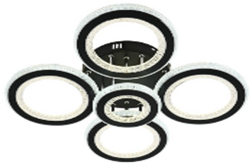 LED-люстра 87-26109/4+1C WH+CR RGB 178+24W D640*H145mm 87-26109/4+1C WH+CR RGB 178+24W D640*H145mm фото