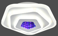 LED-люстра 87-L71376/240 WH 46+5W 87-L71376/240 WH 46+5W фото
