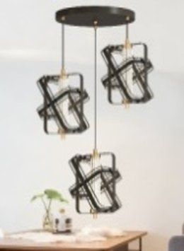 Підвіс GRS A366 BK 45W 160*133*216mm 3color GRS A366 BK 45W 160*133*216mm 3color фото