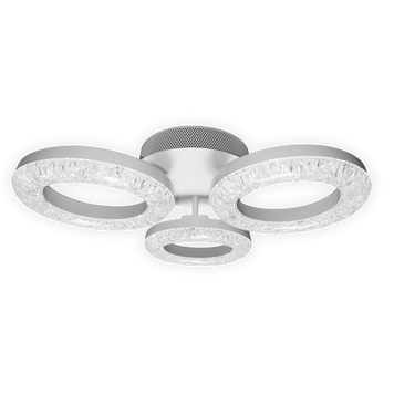 Потолочная светодиодная люстра LED. 10-9321/3S WT 24W*2 10-9321/3S WT 24W*2 фото