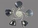 Люстра на 5 плафонів SS-8061/5 WH+CR SS-8061/5 WH+CR фото 2