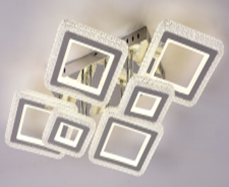 Потолочная светодиодная люстра LED TY-ZL81/4+2 WH+RGB 260+42W TY-ZL81/4+2 WH+RGB 260+42W фото