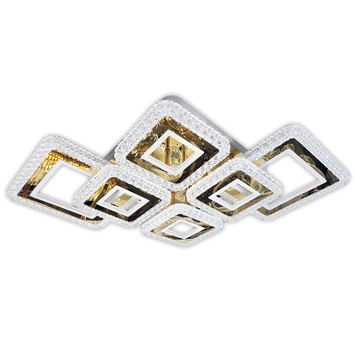 Потолочная светодиодная люстра LED TY-ZL82/4+2 GD+RGB 220+36W TY-ZL82/4+2 GD+RGB 220+36W фото