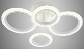 Стельова світодіодна люстра LED TY-803/2+2 WH 72W (1шт) TY-803/2+2 WH 72W (1шт) фото
