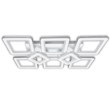Стельова світодіодна люстра LED 87-26033/6+2 WH 352W 87-26033/6+2 WH 352W фото