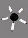 LED люстра OLY-MX3099/5 80W BK+GD OLY-MX3099/5 80W BK+GD фото 2