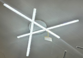 Стельова світодіодна люстра LED TY-ZT65/780 WH 66W TY-ZT65/780 WH 66W фото