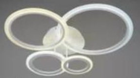 Стельова світодіодна люстра LED TY-803/4 WH 104W TY-803/4 WH 104W фото