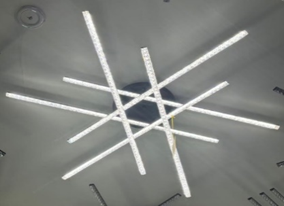Стельова світодіодна люстра LED TY-ZT67/1020 BK 180W TY-ZT67/1020 BK 180W фото