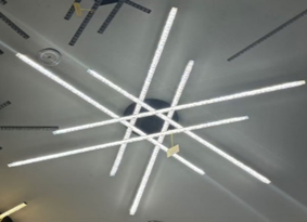 Стельова світодіодна люстра LED TY-ZT67/1320 BK 224W TY-ZT67/1320 BK 224W фото