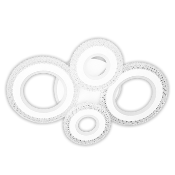 Потолочная светодиодная люстра LED TY-ZL85/2+2 WH+RGB 128+22W TY-ZL85/2+2 WH+RGB 128+22W фото
