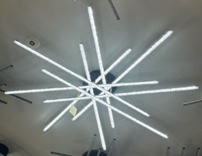 Стельова світодіодна люстра LED TY-ZT67/8 BK 304W TY-ZT67/8 BK 304W фото