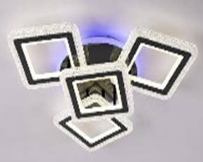 Стельова світодіодна люстра LED TY-ZL83/3+1 WH 200W TY-ZL83/3+1 WH 200W фото
