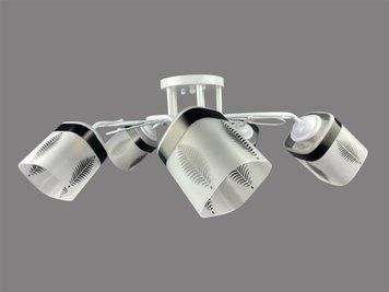 Люстра на 5 плафонов DY-24112/5 WH DY-24112/5 WH фото