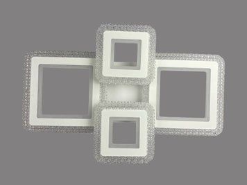 Стельова світодіодна люстра LED TY-ZL83/2+2 WH 160W TY-ZL83/2+2 WH 160W фото
