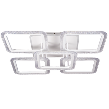 Потолочная светодиодная люстра LED. 87-26057/4+1C WH RGB 130W+32W 87-26057/4+1C WH RGB 130W+32W фото