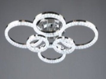 Led-люстра 3-YH1652/6 CH 2*(12+18+24W)3000+6500K(1шт)L780*W630*H180 3-YH1652/6 CH 2*(12+18+24W)3000+6500K(1шт)L780*W630*H180 фото