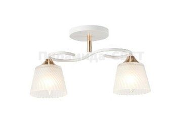 Люстра на 2 лампочки SS-6360/2 WH+FG  SS-6360/2 WH+FG фото